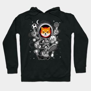 Astronaut Skate Shiba Inu Coin To The Moon Shib Army Crypto Token Cryptocurrency Blockchain Wallet Birthday Gift For Men Women Kids Hoodie